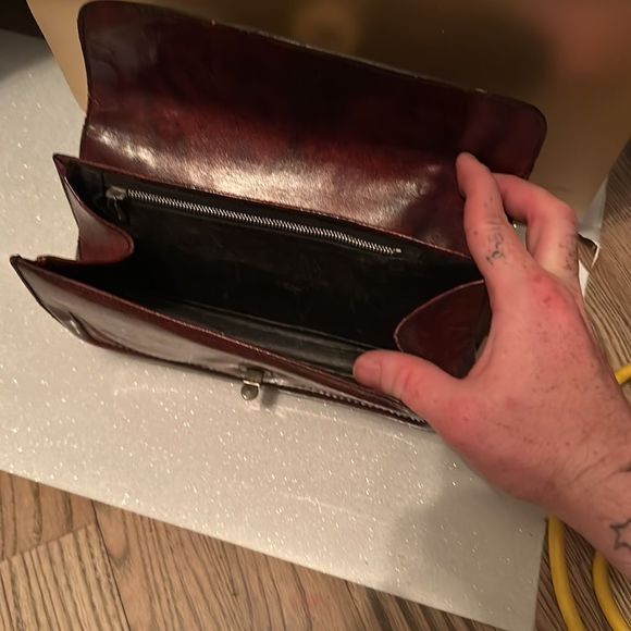 leather purse, Bengal light infantry, original vintage Bengal light infantry - Picture 5 of 5